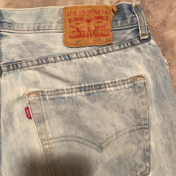 ✨bleached denim Levi’s jeans✨ - Picture 8 of 8